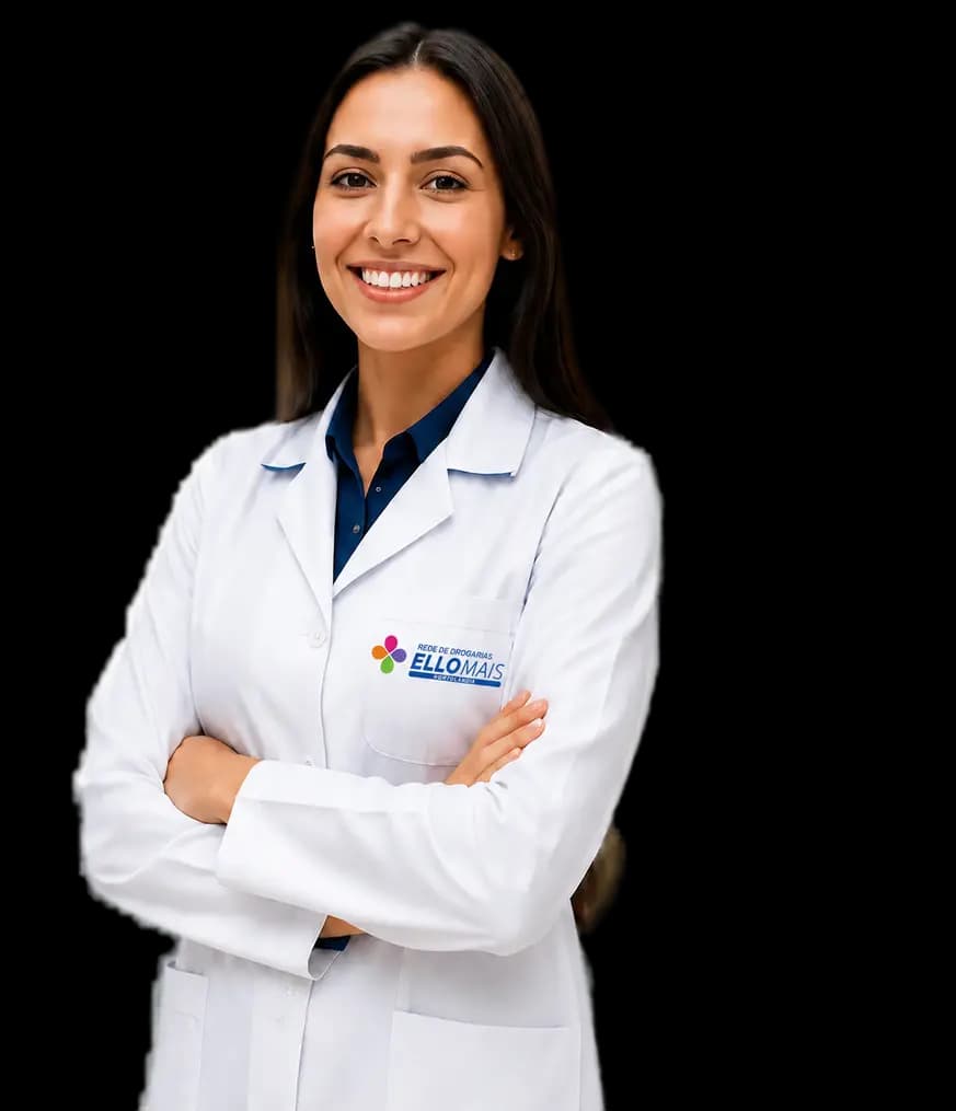 Farmacêutica da drogaria