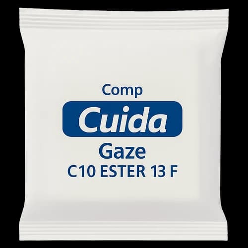 Imagem de Compressa de Gaze Cuida + com 10 13 Fios Esteril