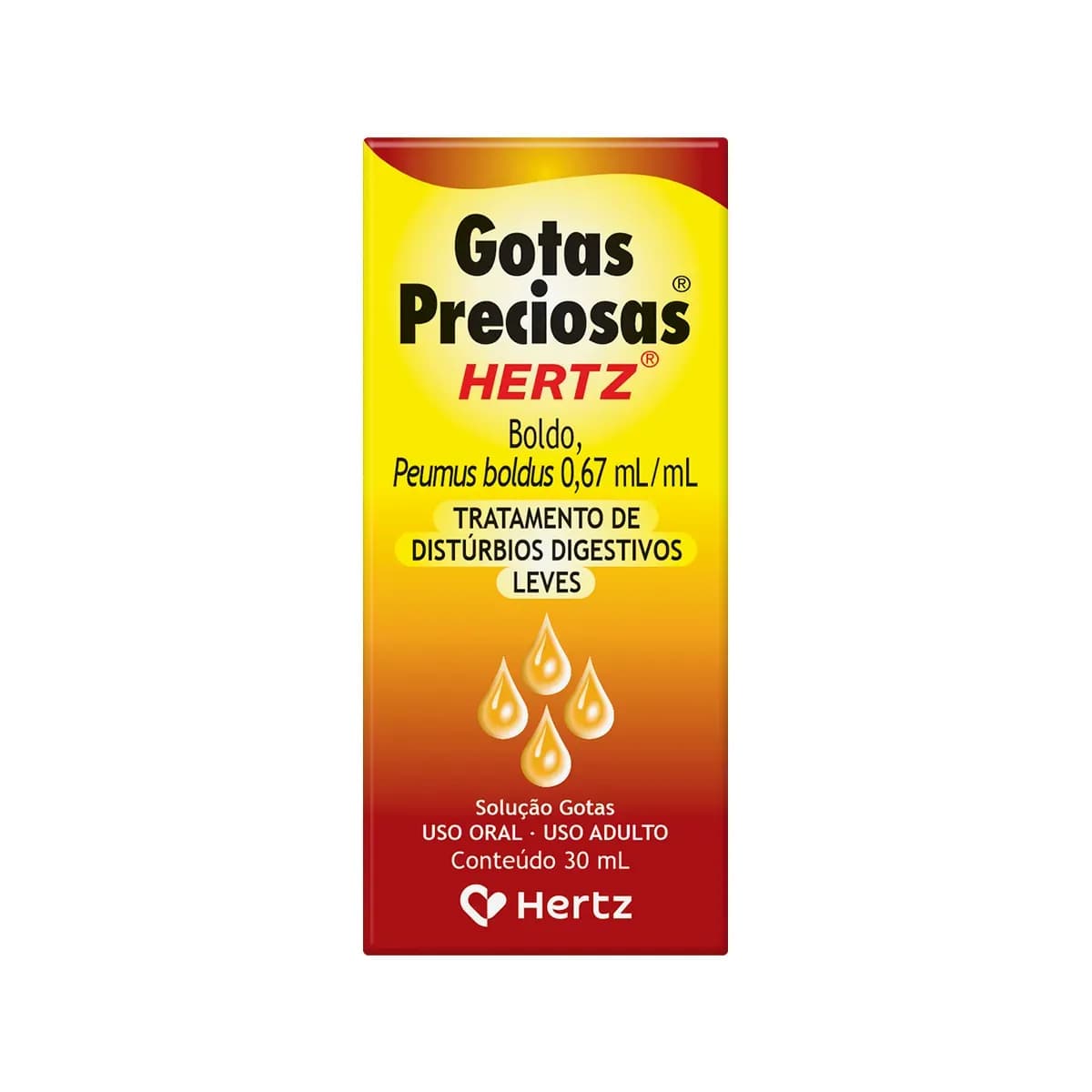 Imagem de Gotas Preciosas Hertz Solução 30ml