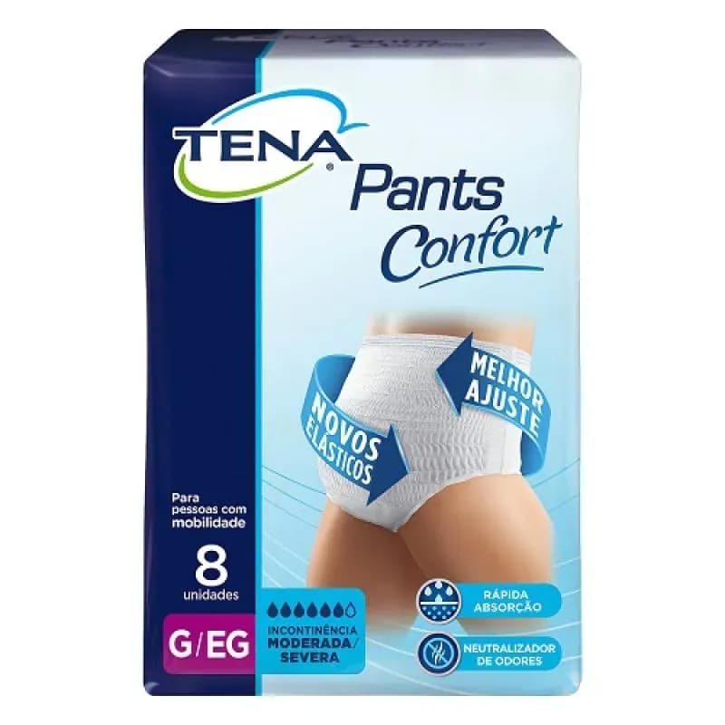 Imagem de Roupa Intima Confort G/Eg 8un