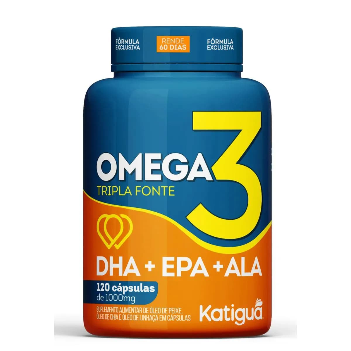 Imagem de Omega 3 Tripla Fonte 1000mg 120caps Natural