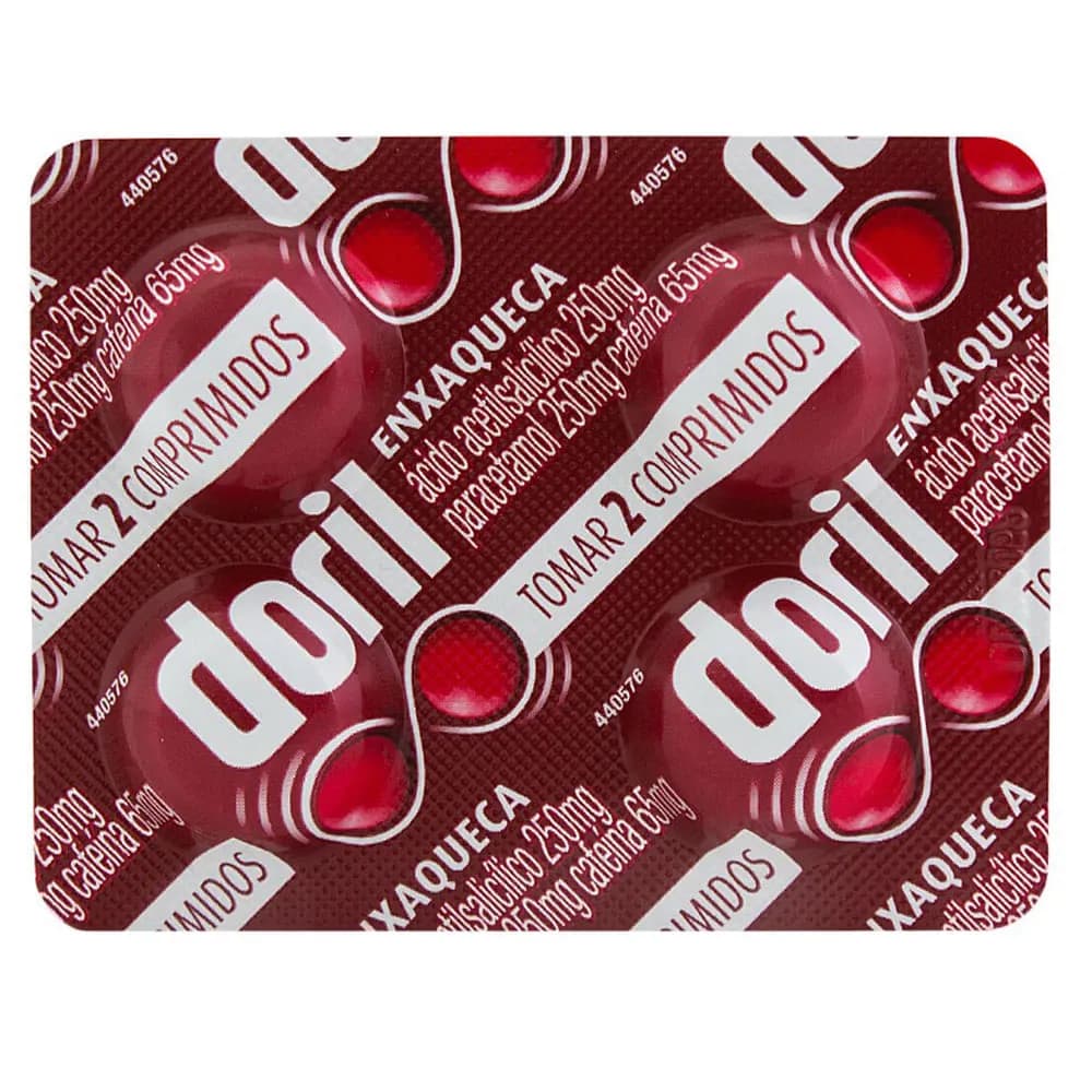 Imagem de Doril Enxaqueca Com 4 comprimidos