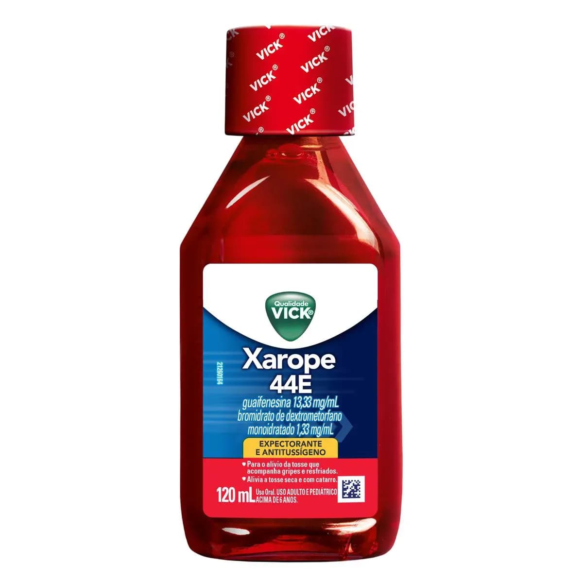 Imagem de Vick 44E Xarope Expectorante 120ml