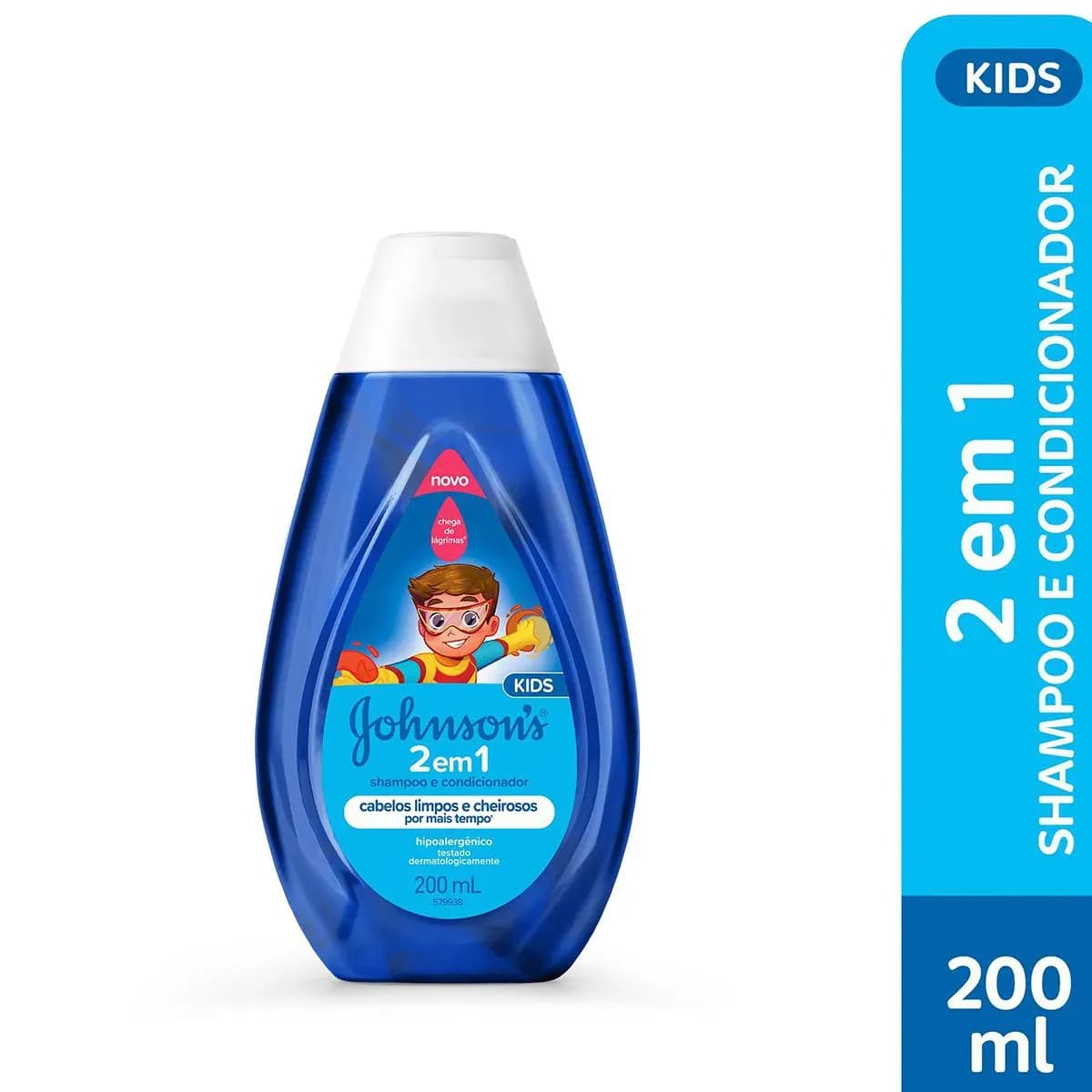 Imagem de Shampoo e Condicionador Johnson's 2 em 1 200ml