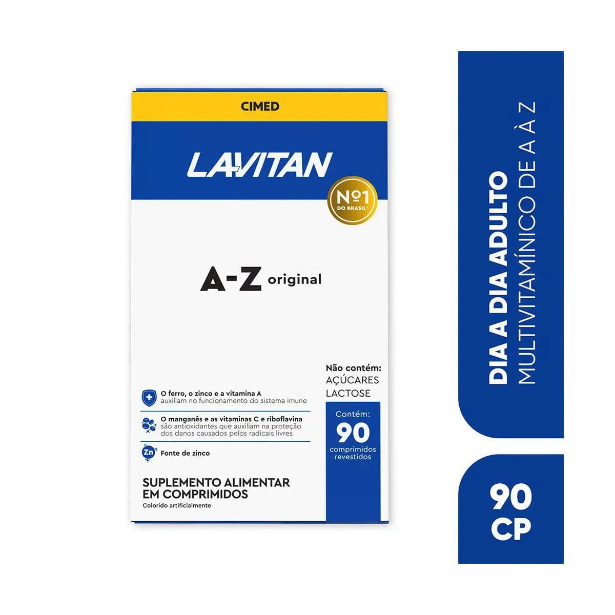 Imagem de Polivitamínico Lavitan A-Z Original 90 comprimidos