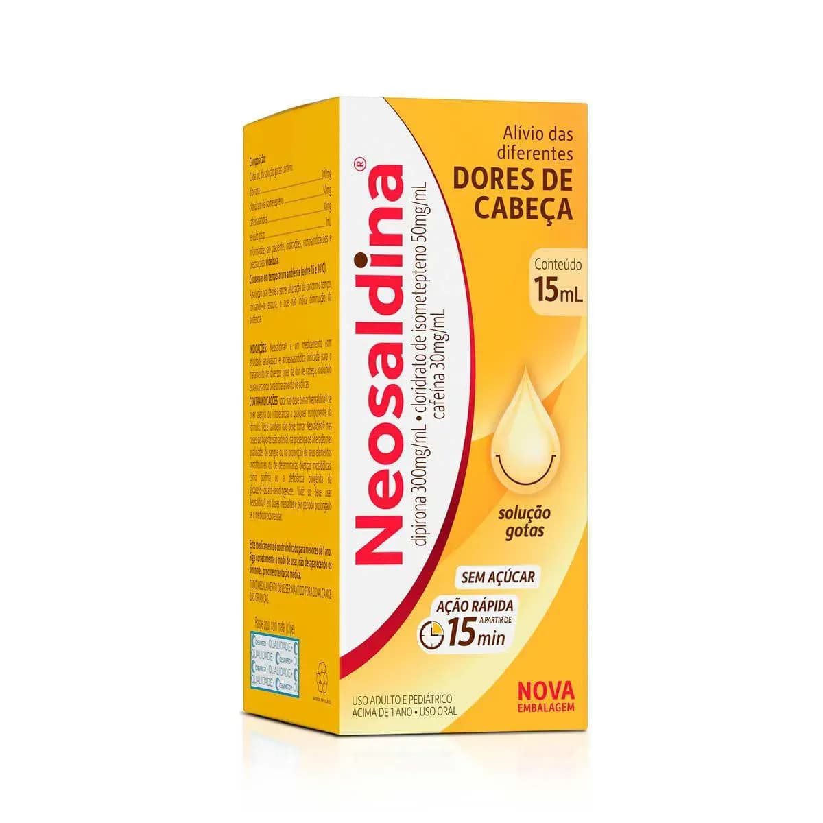 Imagem de Neosaldina Analgésico Gotas 15ml
