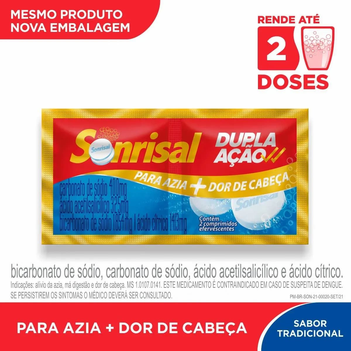 Imagem de Sonrisal Tradicional 2 comprimidos