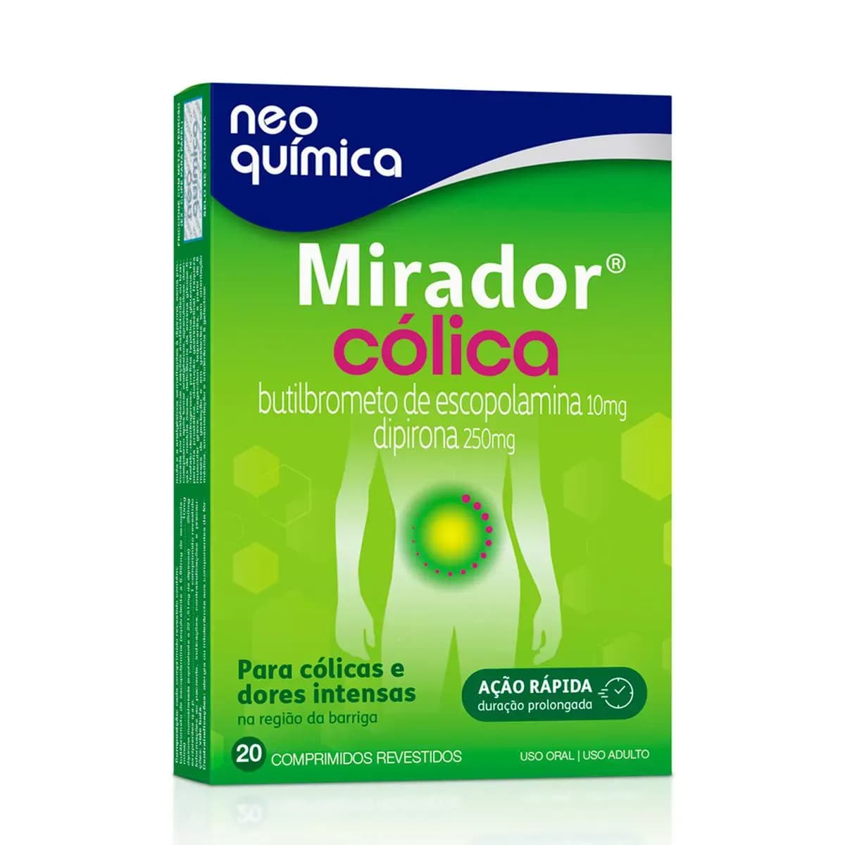 Imagem de Mirador Cólica 20 Comprimidos