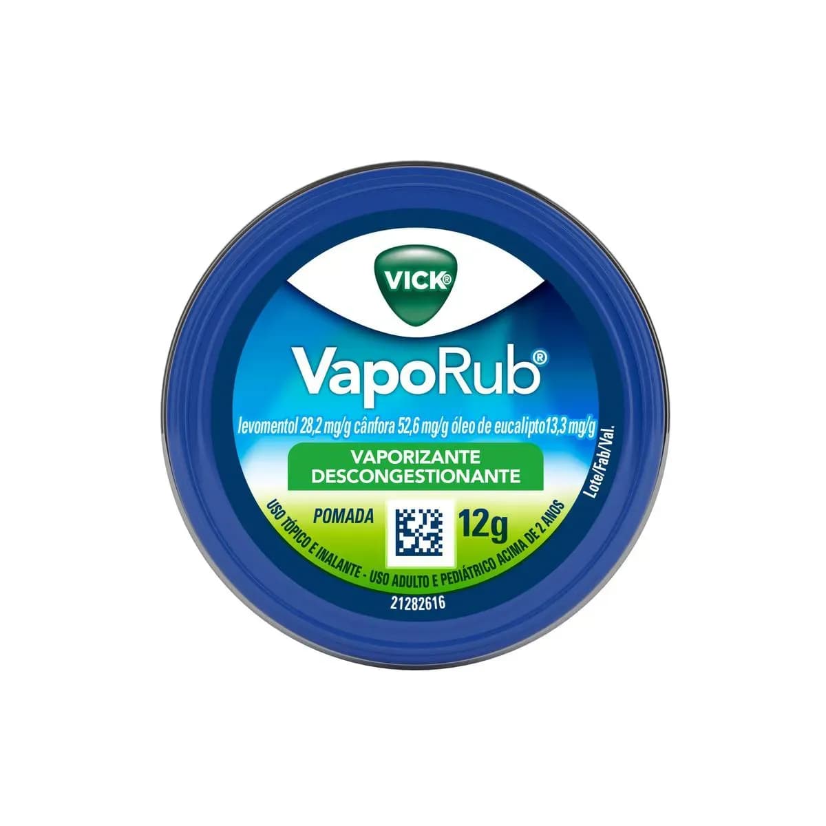 Imagem de Vick VapoRub Descongestionante Pomada 12g