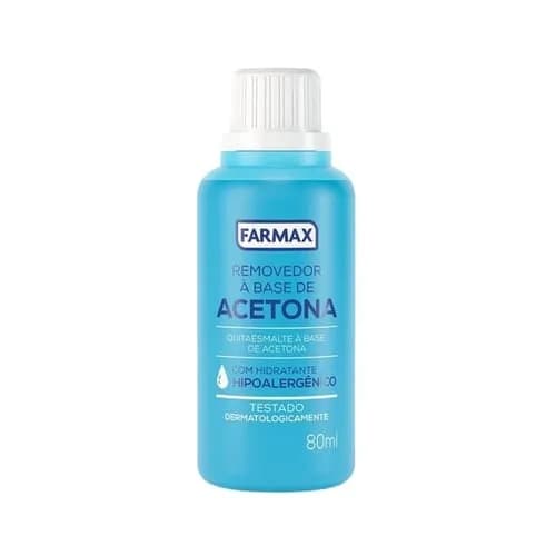 Imagem de Removedor de Esmalte à Base de Acetona Farmax 80mL