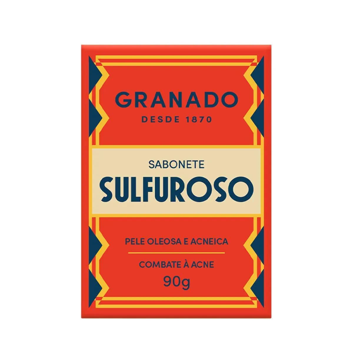 Imagem de Sabonete Sulfuroso em Barra Granado Enxofre 10% com 90g