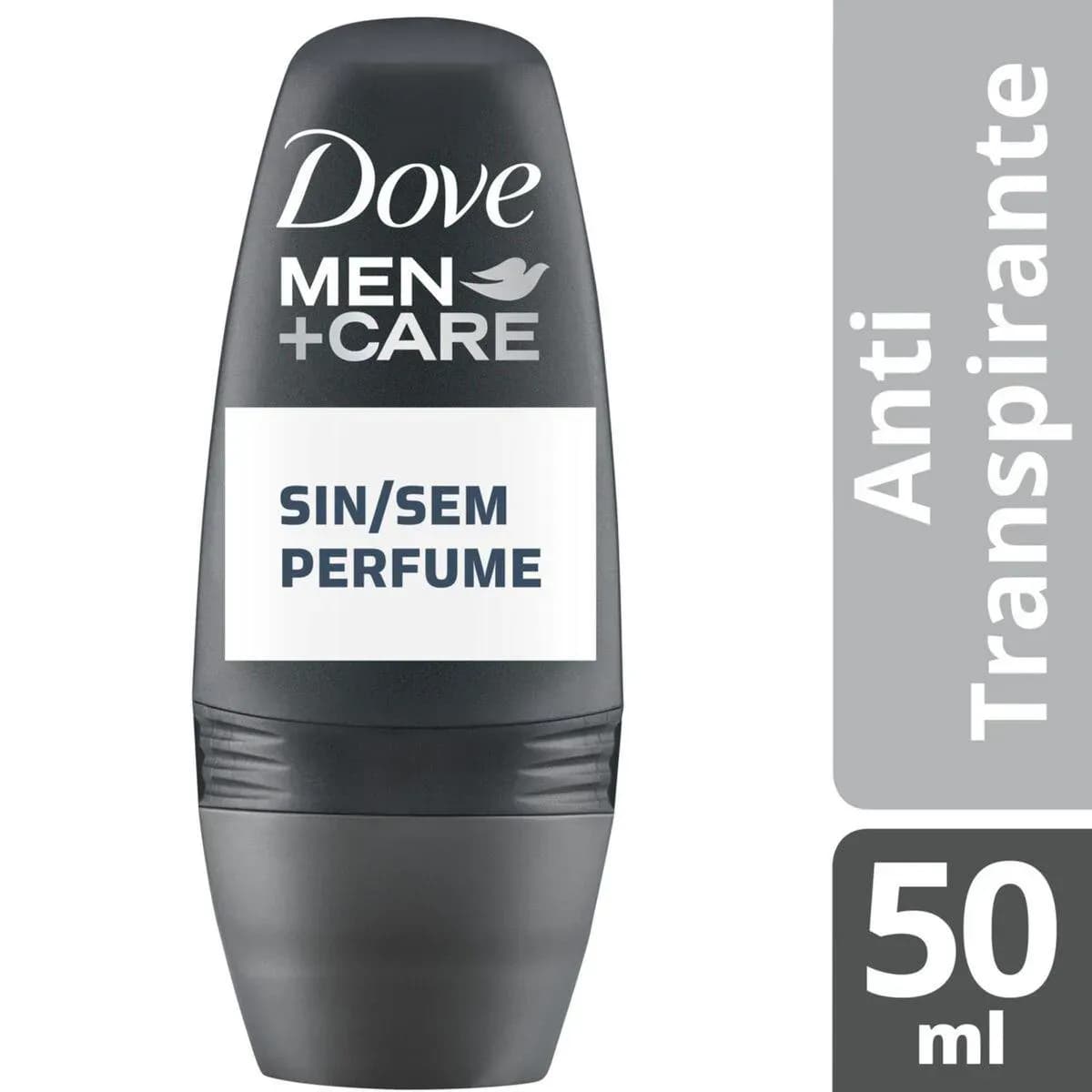 Imagem de Desodorante Antitranspirante Roll-On Dove Men + Care Sem Perfume 48h 50ml