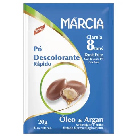 Imagem de Pó Descolorante Márcia Óleo de Argan com 20g