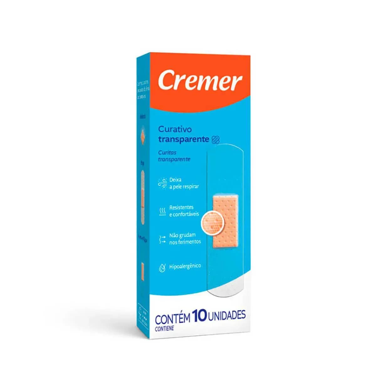 Imagem de Curativo Cremer Transparente 10 Unidades