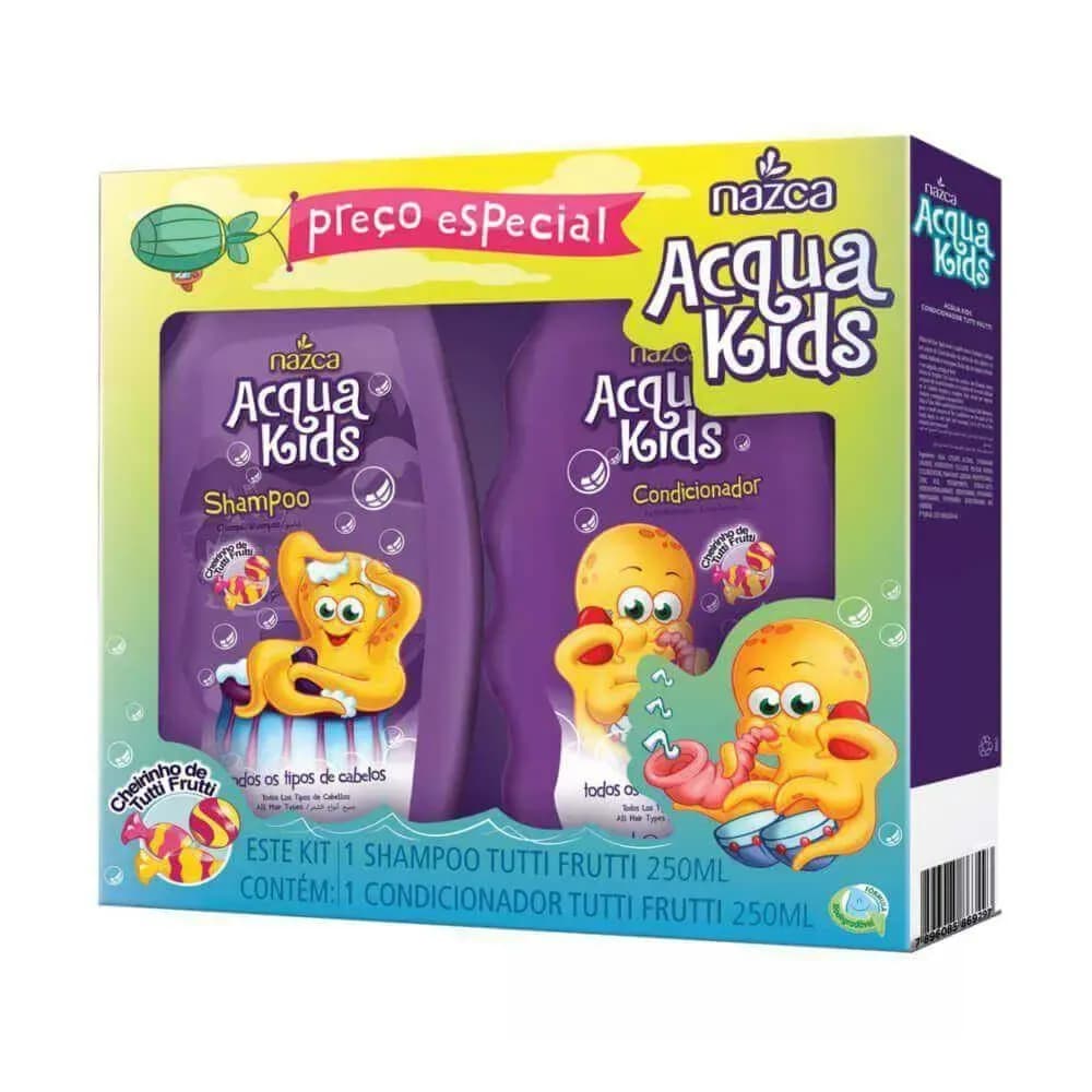 Imagem de Acqua Kids Kit Shampoo e Condicionador Tutti F Veg