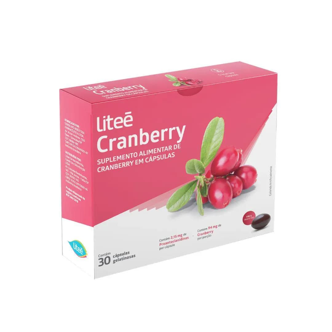Imagem de CRANBERRY 30 Cápsulas Gelatinosas