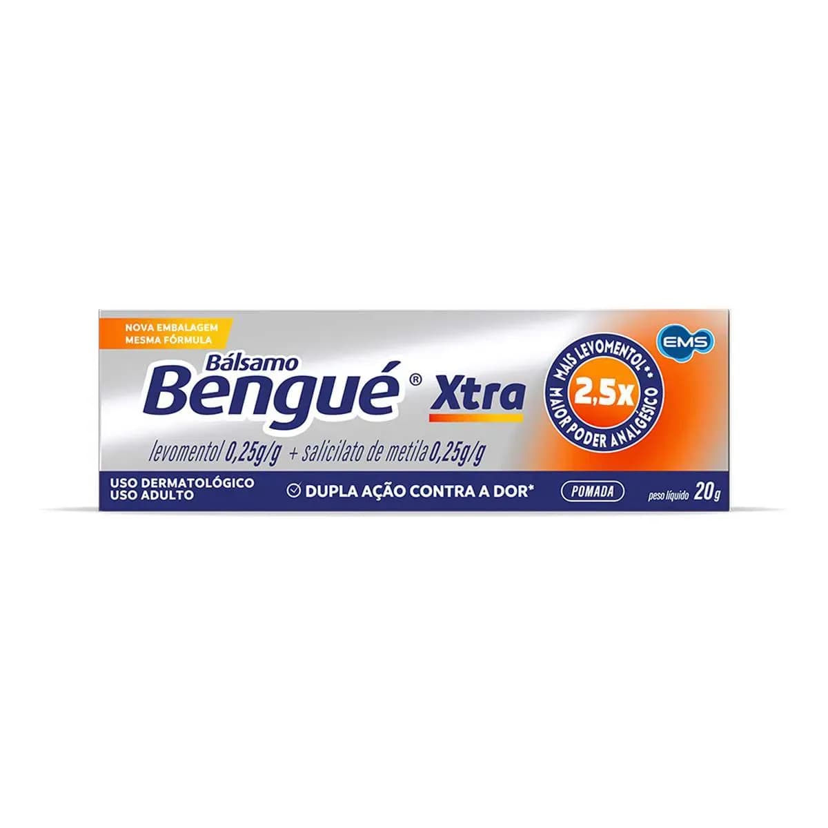 Imagem de Bálsamo Bengué Xtra Pomada 20g
