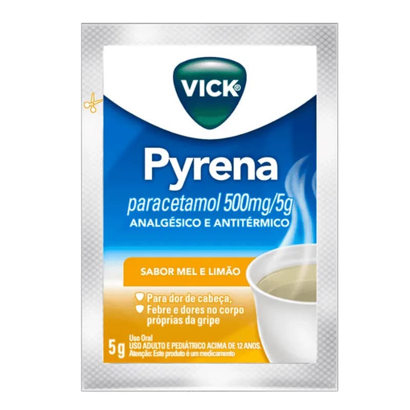 Imagem de Vick Pyrena Sabor Mel e Limão 5g P&G
