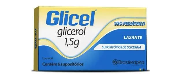 Imagem de Supositório de Glicerina Glicel Pediátrico 6 unidades
