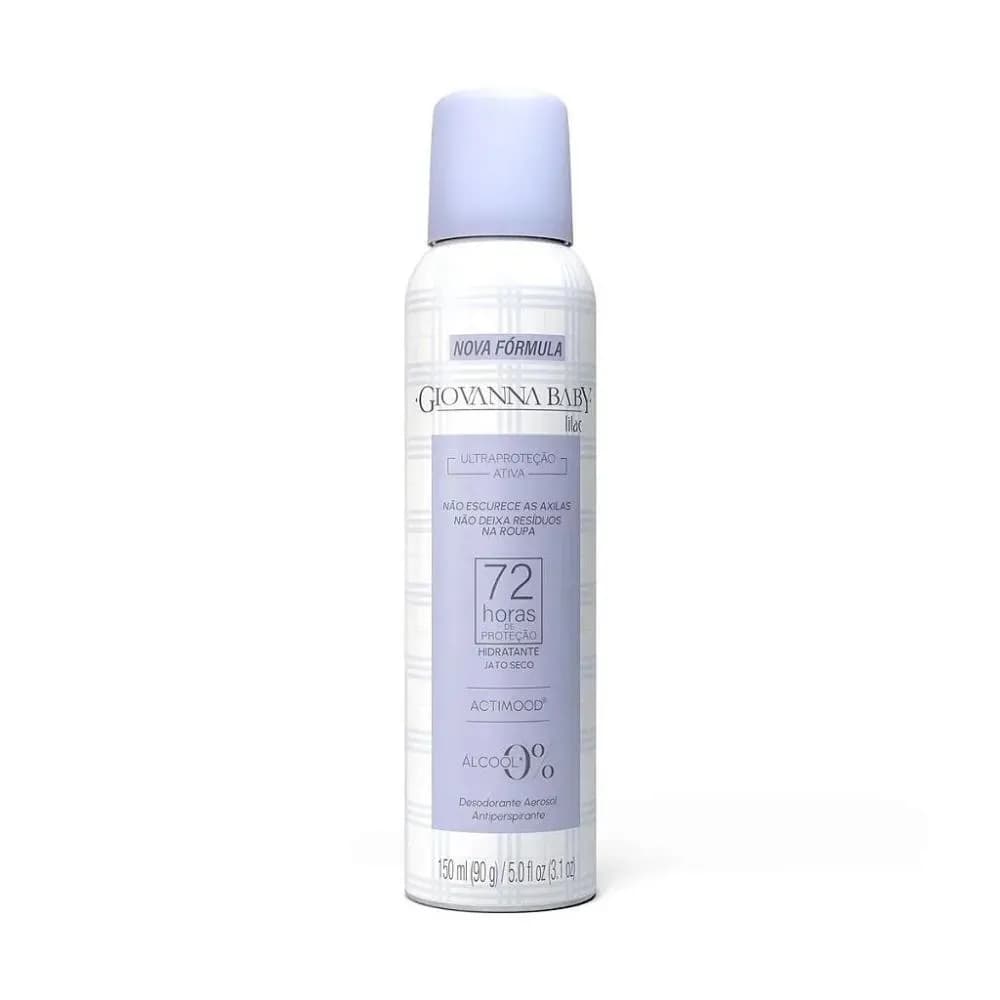 Imagem de Desodorante Giovanna Baby Aero 72H Lilac 150Ml