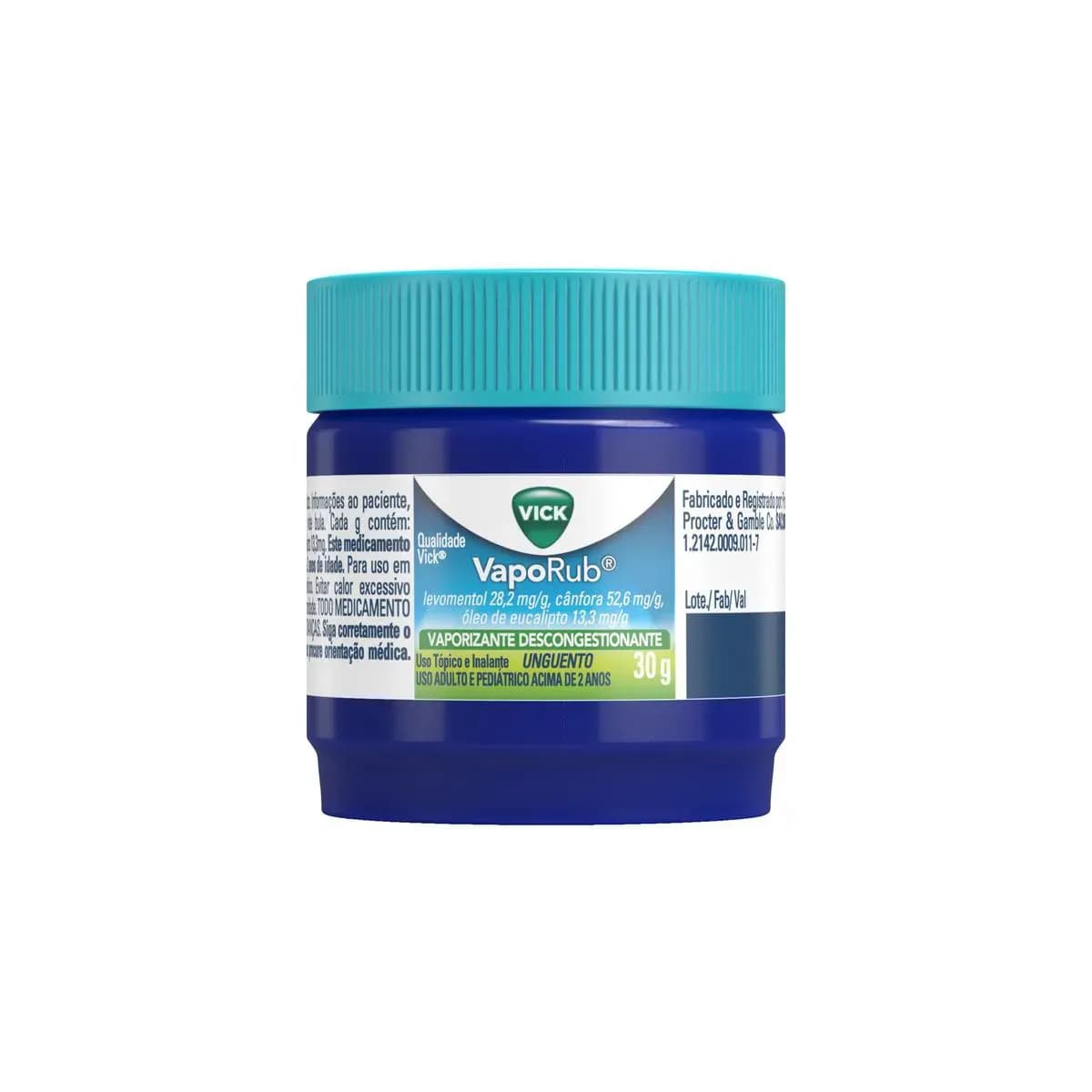 Imagem de Vick Vaporub Descongestionante Pomada 30g