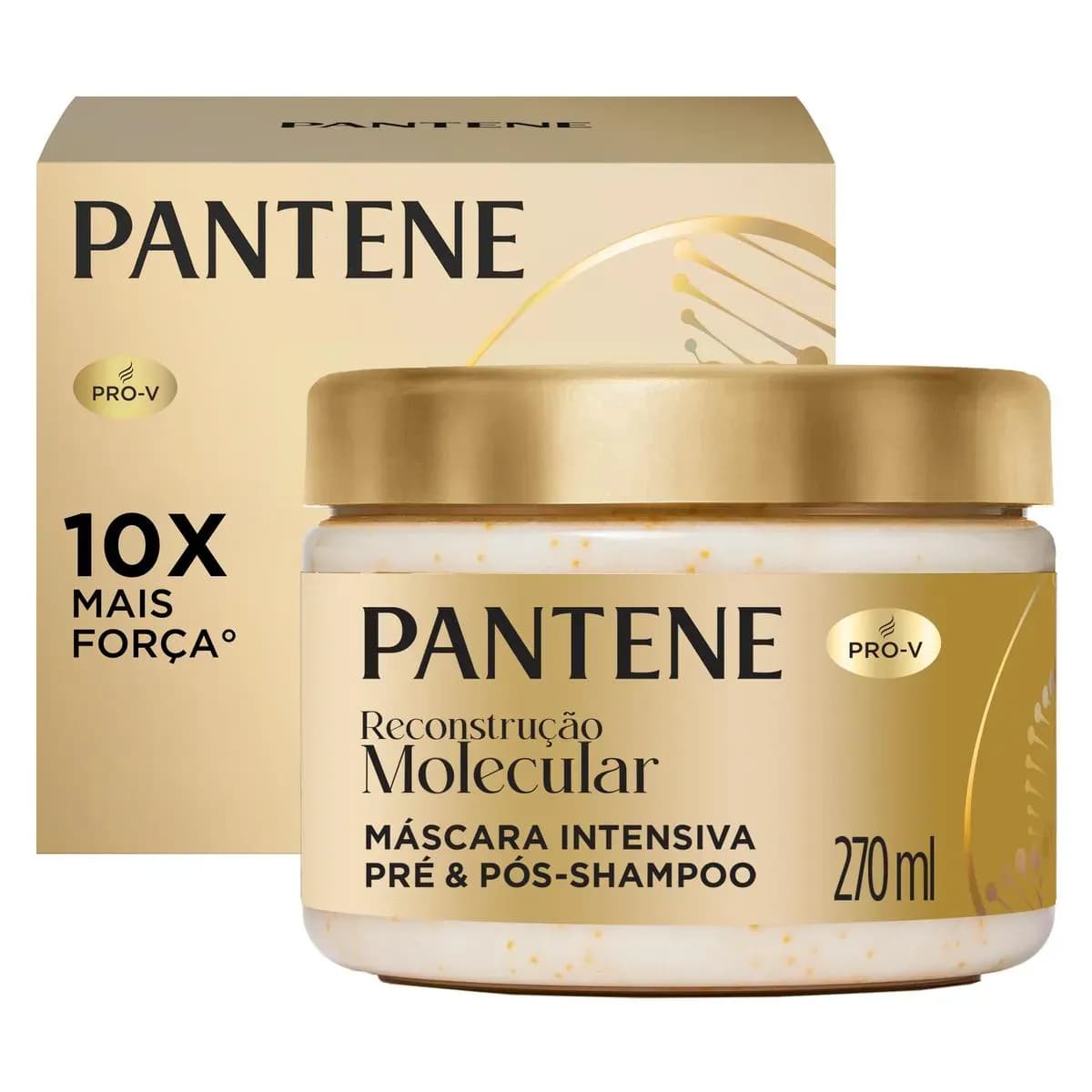 Imagem de Máscara Intensiva Pantene Prov-V Reconstrução Molecular Bond Repair 270g